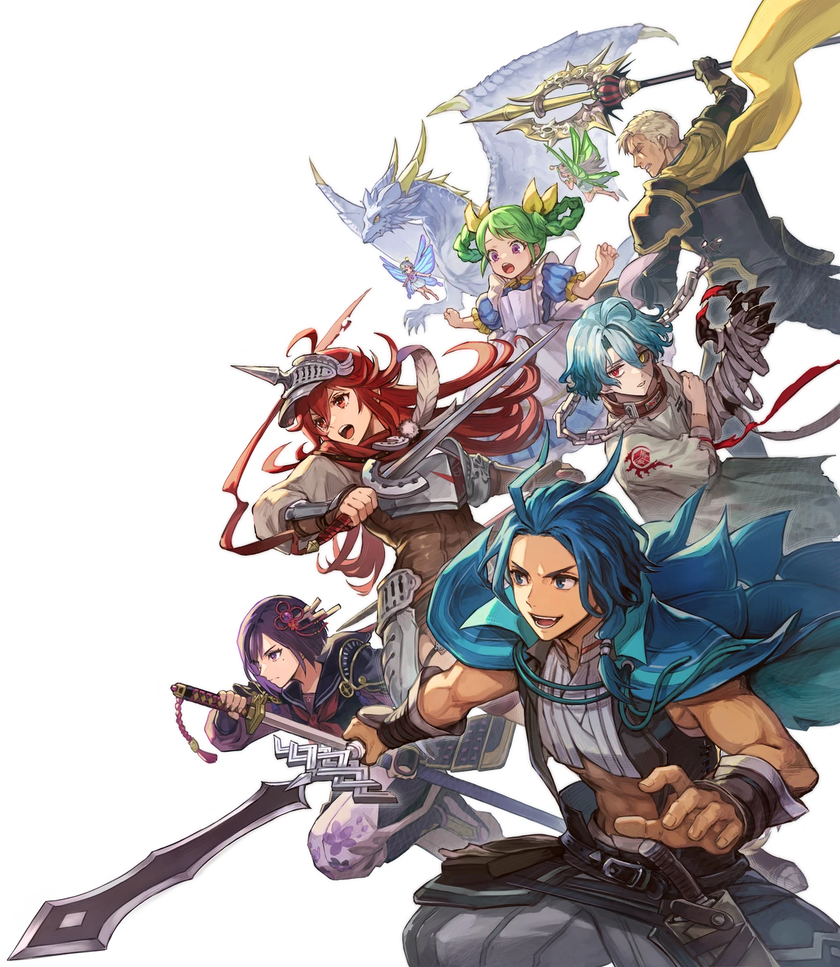 BRIGANDINE ABYSS campaign leaders assembled for battle